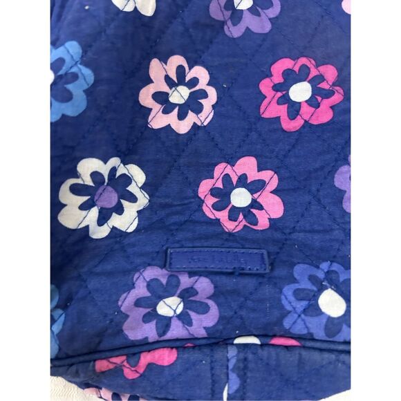 Vera Bradley lunch box blue pink flowers 9"x7" - Picture 3 of 7